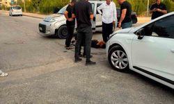 Otomobil ile motosiklet çarpıştı: 1 yaralı
