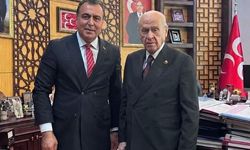 MHP İl Başkanı Sezer'den Bahçeli'ye ziyaret