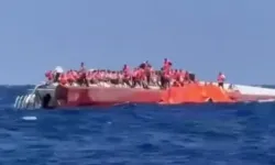 Girne açıklarında yolcu gemisi battı