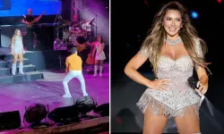Hadise’nin dikkatini çekti, kendini sahnede buldu