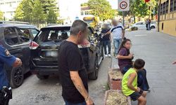 Eskişehir’de trafik kavgası: Otomobilin camını taşla kırdılar