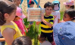 Minikler hem eğlendi hem doğayı öğrendi