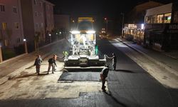 Eskişehir’de şehir uyurken ekipler çalıştı