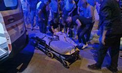Motosikletin çarptığı yaşlı adam yaralandı