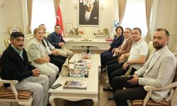 Başkan Ünlüce’den, Başkan Dökmeci’ye ziyaret