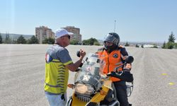 Motosiklet sürücülerine hayati eğitim