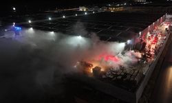 Eskişehir'de fabrikada yangın paniği