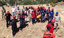 Kayıp vatandaş için 177 kişilik ekip sabaha kadar çaba gösterdi
