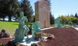 Eskişehir’de bu park açık hava müzesine dönüştü