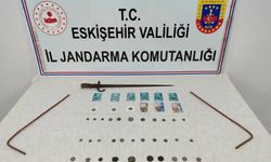 Tarihi eser operasyonu: 46 sikke ele geçirildi