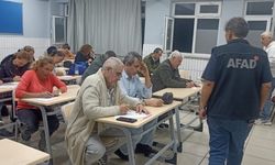 Mahalle bazlı afet eğitimi verildi