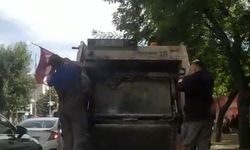 Temizlik işçilerinden gururlandıran hareket