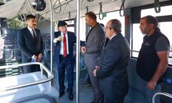 Halk otobüsü şoförleriyle bir araya geldi