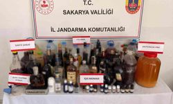 Jandarmadan sahte alkol operasyonu: 5 gözaltı