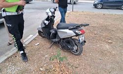 O+tomobille çarpışan motosikletli yaralandı