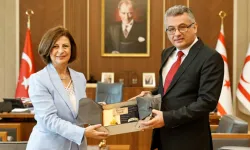 Başkan Ünlüce, Cumhurbaşkanı Erhürman ile görüştü