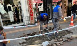 Eskişehir'in o bölgesinde onarım çalışması