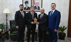 Esnaf temsilcilerinden Vali Yılmaz’a Ahilik Haftası ziyareti