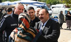 Esnaf ve vatandaşlarla buluştu