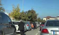 Eskişehir’de KPSS trafiği: Araçtan inip koştular