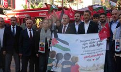 Filistin'e destek yürüyüşü