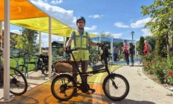 'Görünür ol güvende ol' sloganıyla pedallara bastılar
