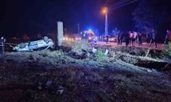 Osmaniye'de otomobil şarampole uçup takla attı: 3 yaralı