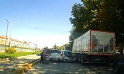 Ters yönden gelen araç şaşkına çevirdi