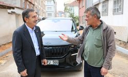 Tepebaşı'nda beş mahallede yol mesaisi