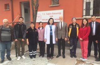 Eskişehir'deki ilçelerde sağlık incelemesi
