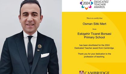 Osman Öğretmen Eskişehir'in gururu oldu