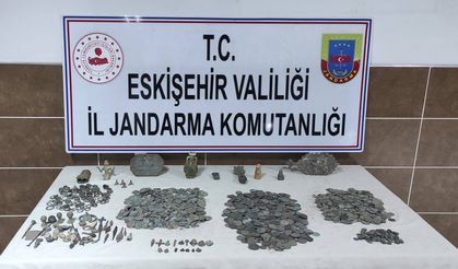 Eskişehir'de tarihi eser operasyonu