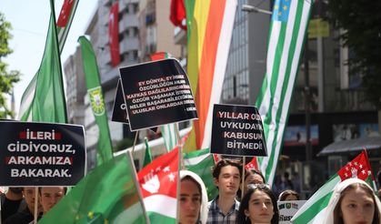 Eskişehir'de Çerkes Soykırımı yürüyüşü