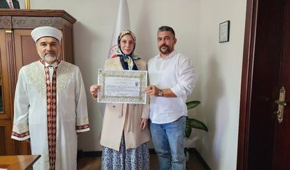 Alman vatandaşı Eskişehir'de müslüman oldu