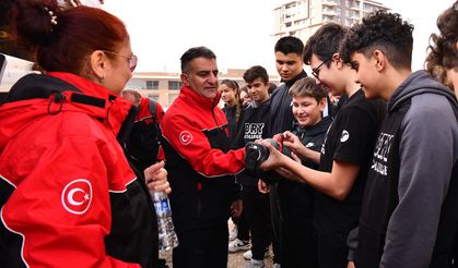 Eskişehir'de öğrencilere afet farkındalık eğitimi