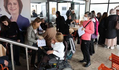 Kıdemli vatandaşlara sağlık taraması...