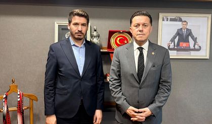 TBMM'de misafir etti!