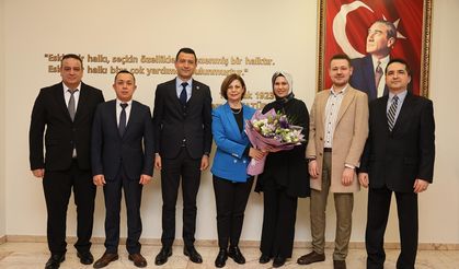 Türk Ulaşım-Sen'den Başkan Ünlüce'ye ziyaret