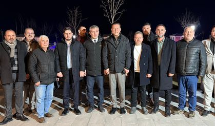 Muhtarlarla buluştu!