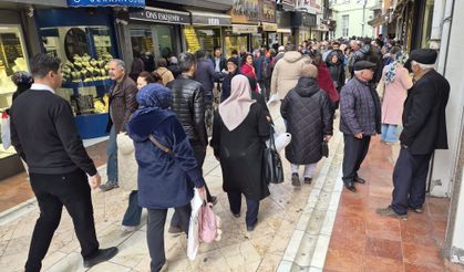 Altın fiyatları düşünce talep patladı