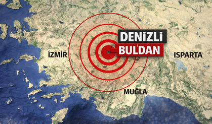 Denizli’de korkutan deprem: 5,1!