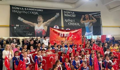 Cimnastikte 23 Nisan coşkusu