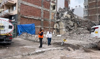 Yıkımda skandal görüntü!