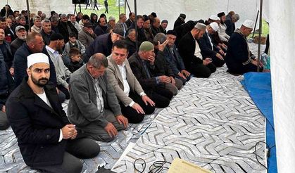 Şükür duası edildi