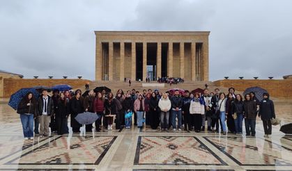 Ankara'da saha deneyimi kazandılar