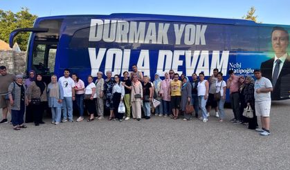 Eskişehirli özel çocuklar ve aileleri Mersin'e uğurlandı