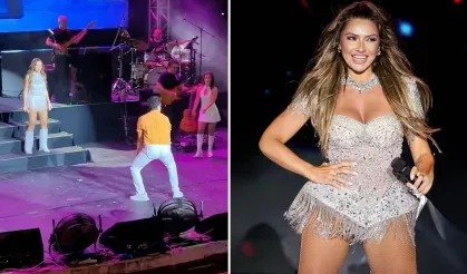 Hadise’nin dikkatini çekti, kendini sahnede buldu