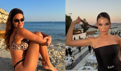 Uzak Şehir’in yıldızından bikinili tatil paylaşımları