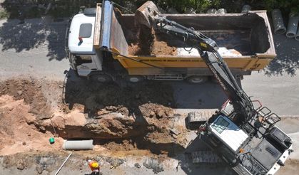 71 Evler’de yağmur suyu altyapısı güçlendirildi