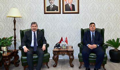 Adalet Bakan Yardımcısı Tuncay, Eskişehir Valisi Yılmaz'ı ziyaret etti